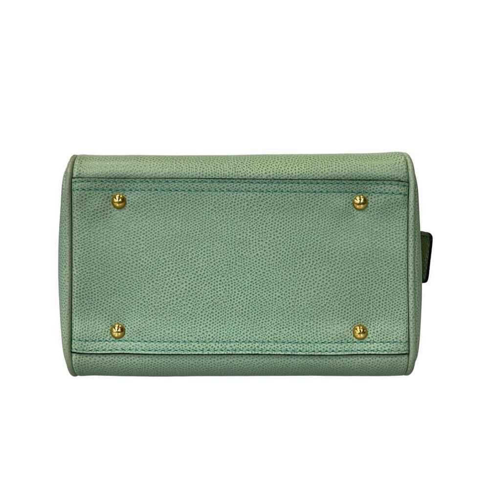 CELINE Handbag Shoulder Bag Green Leather - Picture 4 of 6